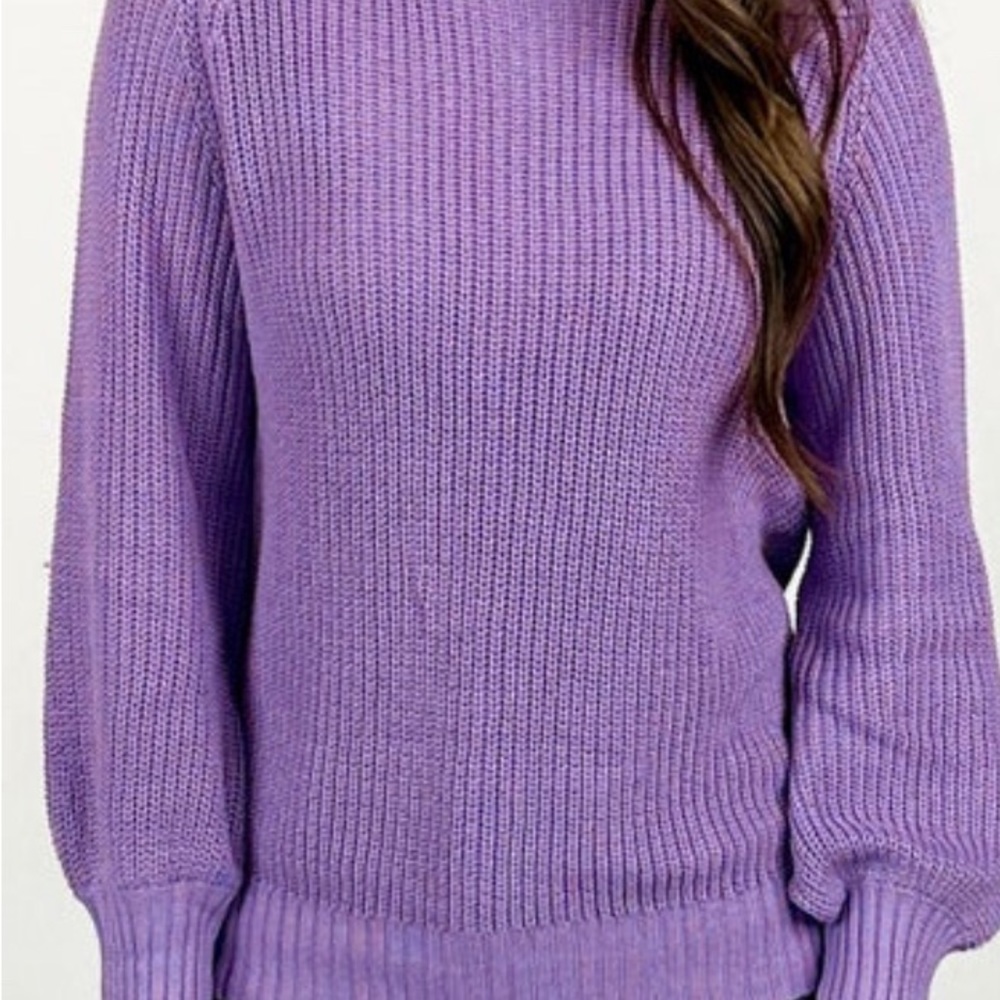 NIP Artsal Cold Shoulder ribbed knit sweater size medium